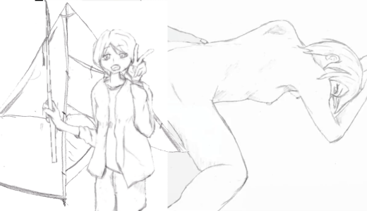 ソロキャン魚釣り